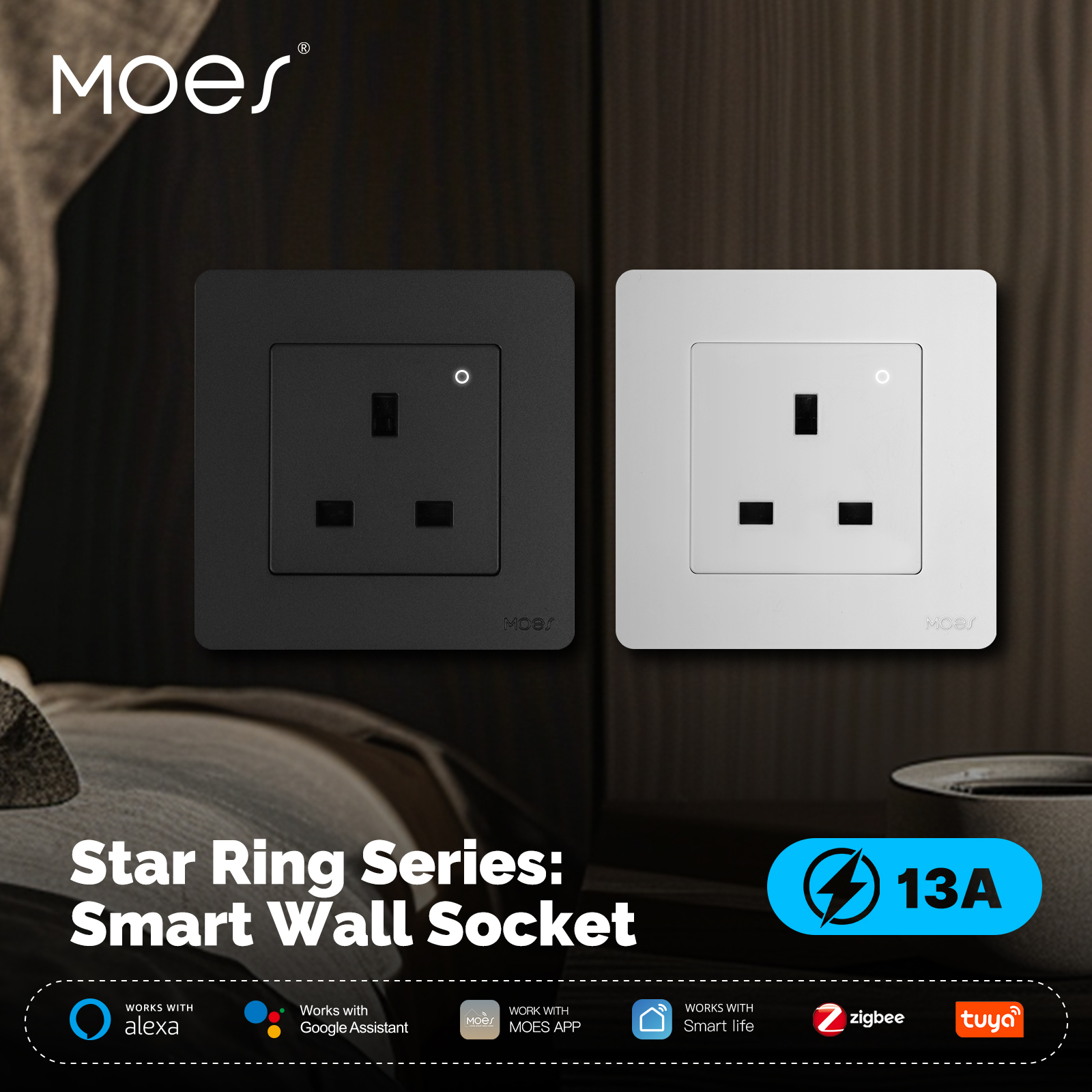 Smart Home Or Smart Home - MOES Tuya ZigBee Smart Socket UK