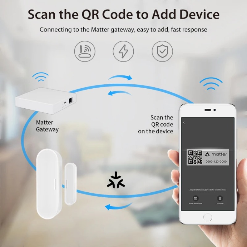Smart Home Or Smart Home - Tuya Smart Door Window Sensor ,Home