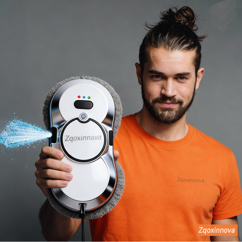 Vacuum Cleaner Smart Home - Water Spray Home Window Cleaning Robot