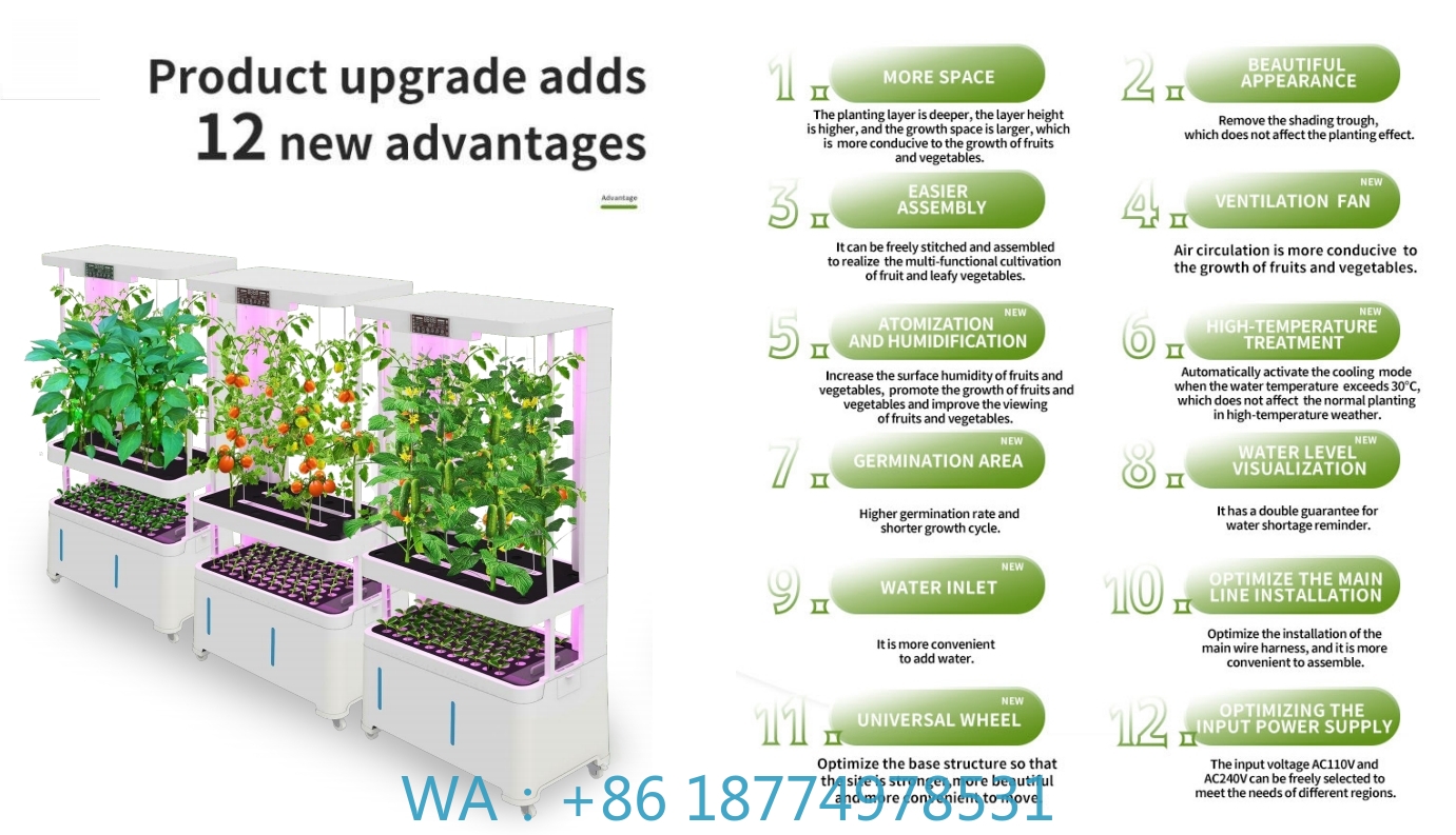 Smart Home Ac - Machine Indoor Smart Hydroponic Growing SystemFactory