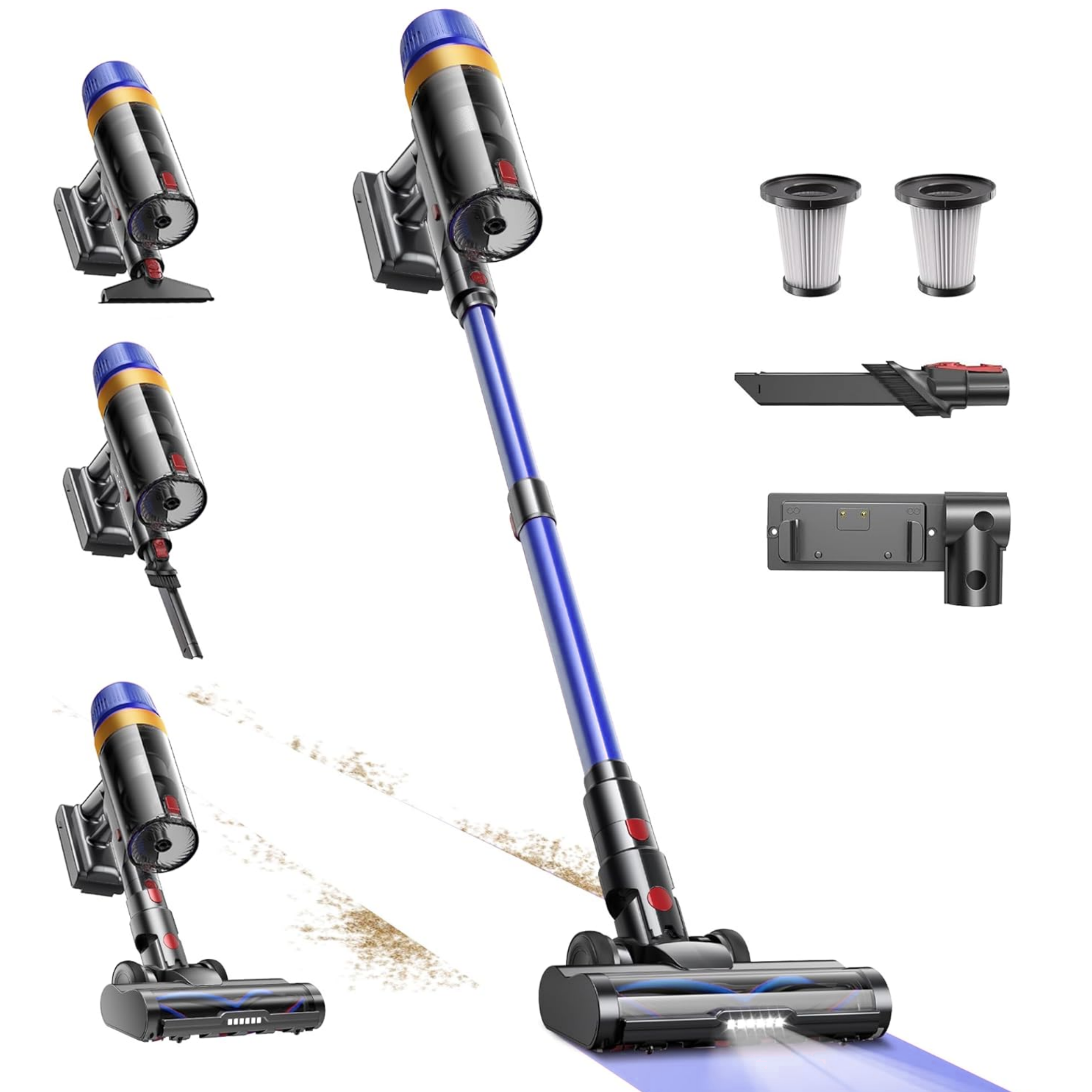 Vacuum Cleaner Smart Home - Cordless Vacuum Cleaner, Upgraded 400W 30KPA
