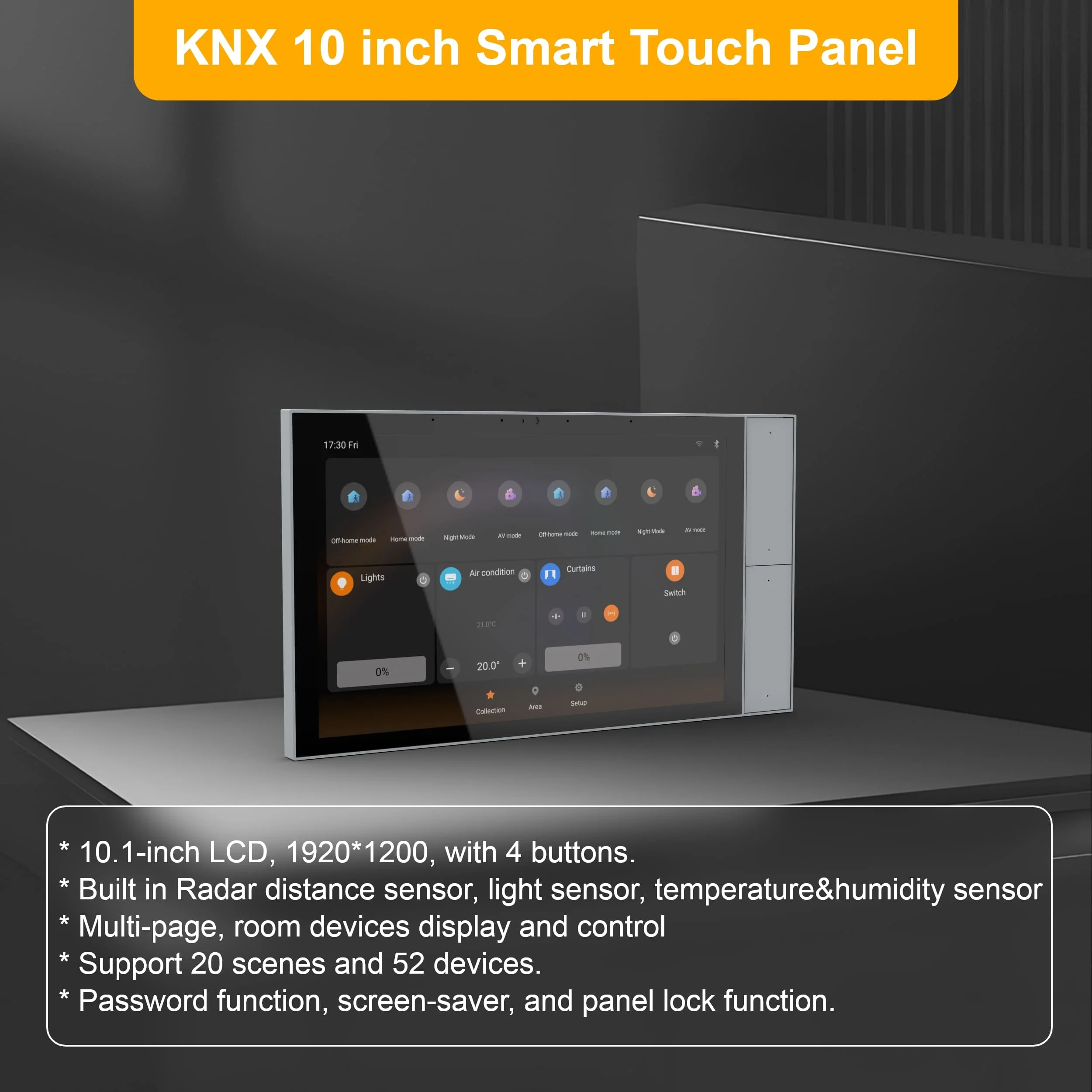 2026 Smart Touch Panel for Bus – Smart Home Control Panel Bewertung und Preis