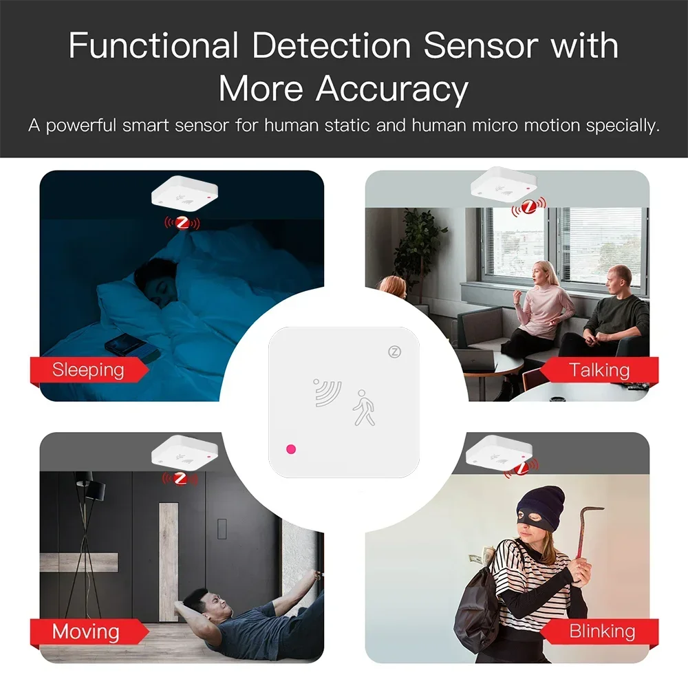 Tuya Zigbee WiFi  Human Presen – Smart Home Google Assistant Bewertung und Preis