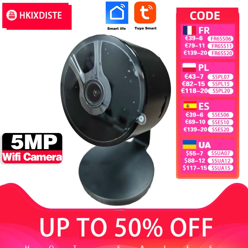 Wireless 5MP Tuya Magnetic Cam – Smart Home Cctv Camera Bewertung und Preis