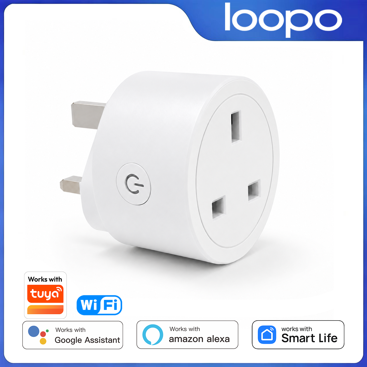 Tuya UK-Style round Plug 16A W – Smart Home Or Smart Home Bewertung und Preis