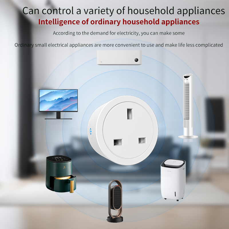 Tuya UK-Style round Plug 16A W – Smart Home Or Smart Home Bewertung und Preis