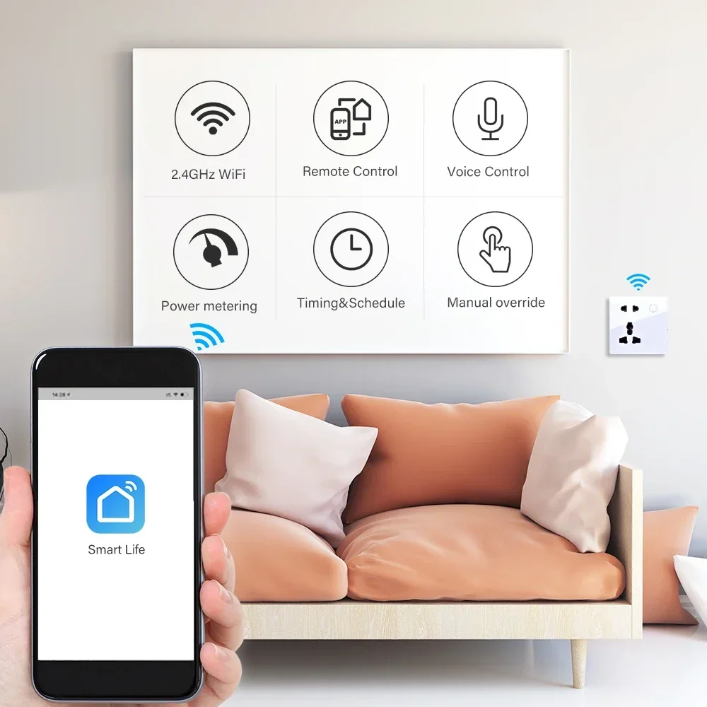 Customized Smart WiFi Wall Soc – Smart Home Control Panel Bewertung und Preis