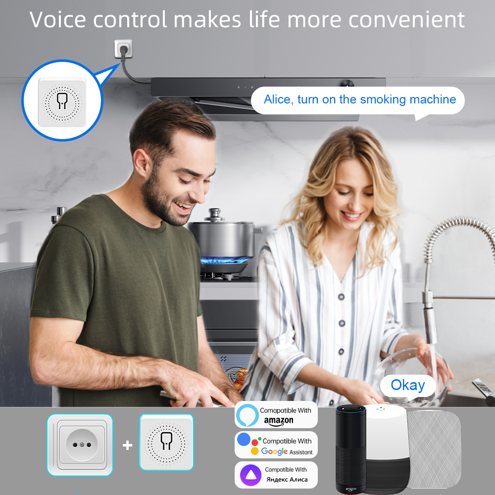 Tuya WiFi Smart Switch 1/2/3/4 – Smart Home Google Assistant Bewertung und Preis