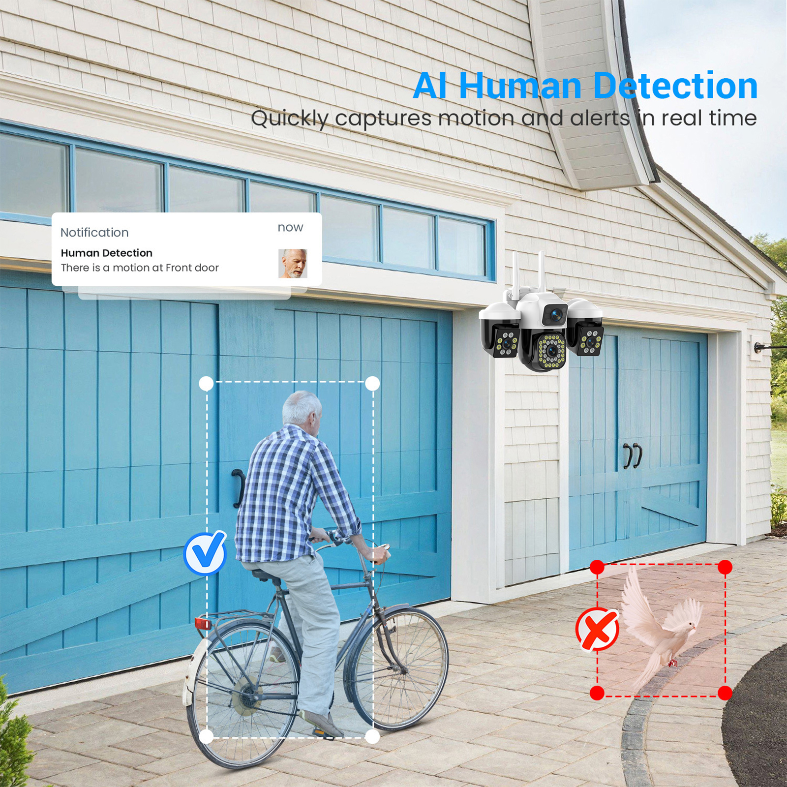 WiFi IP Camera Outdoor 15MP 8K – Smart Home Windows App Bewertung und Preis