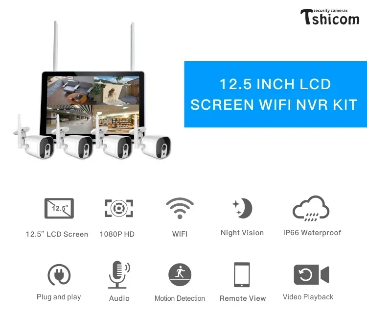 TUYA Smart Wi-Fi 4CH NVR Kit 1 – Smart Home Cctv Camera Bewertung und Preis