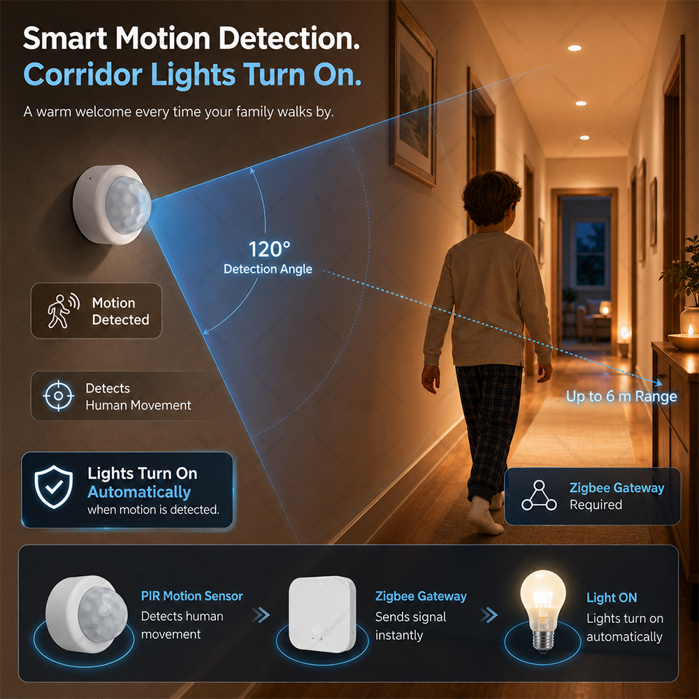 Zigbee 3.0 PIR Montion Sensor  – Smart Home Hub Samsung Bewertung und Preis