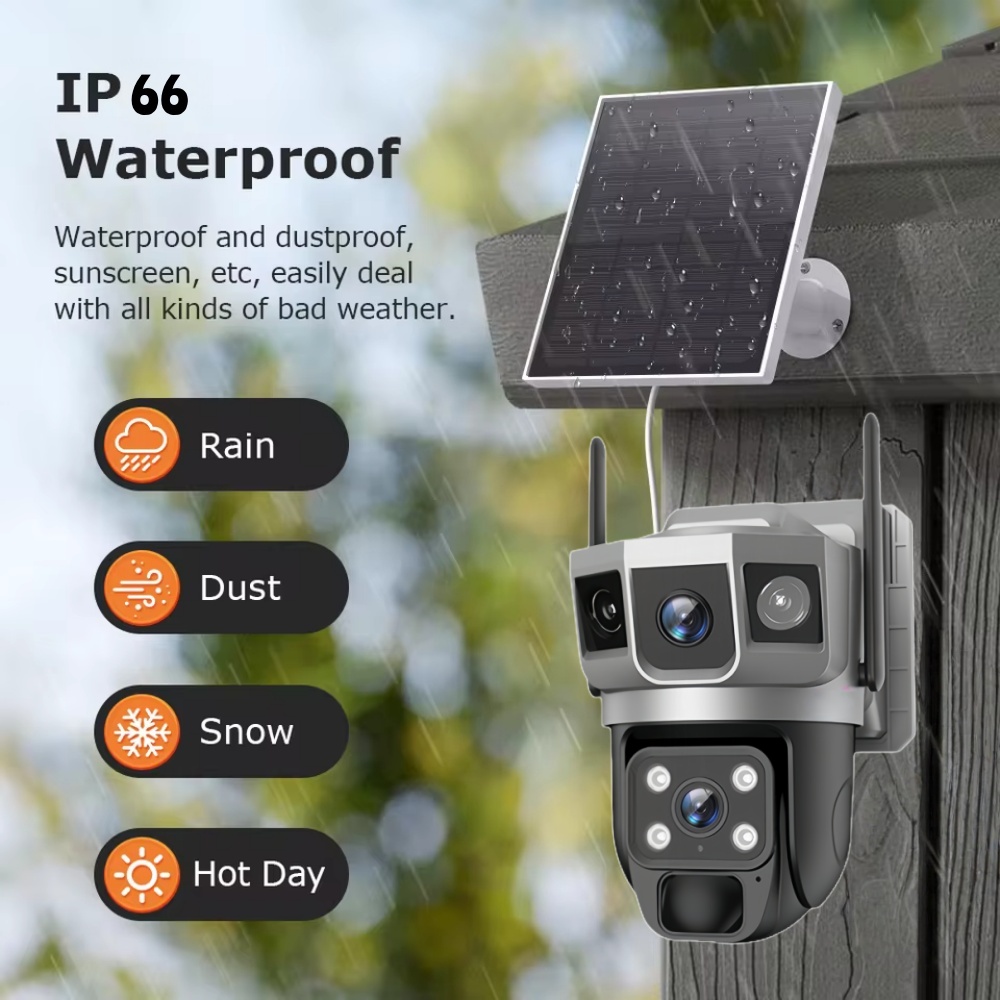 4G Camera Outdoor Solar Survei – Smart Home Cctv Camera Bewertung und Preis