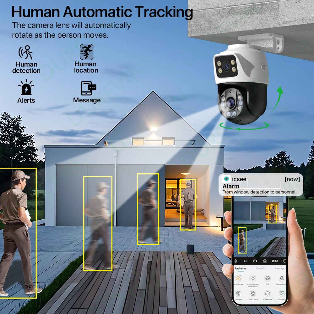 8MP Dual Lens POE ICSee APP Wi – Smart Home Windows App Bewertung und Preis