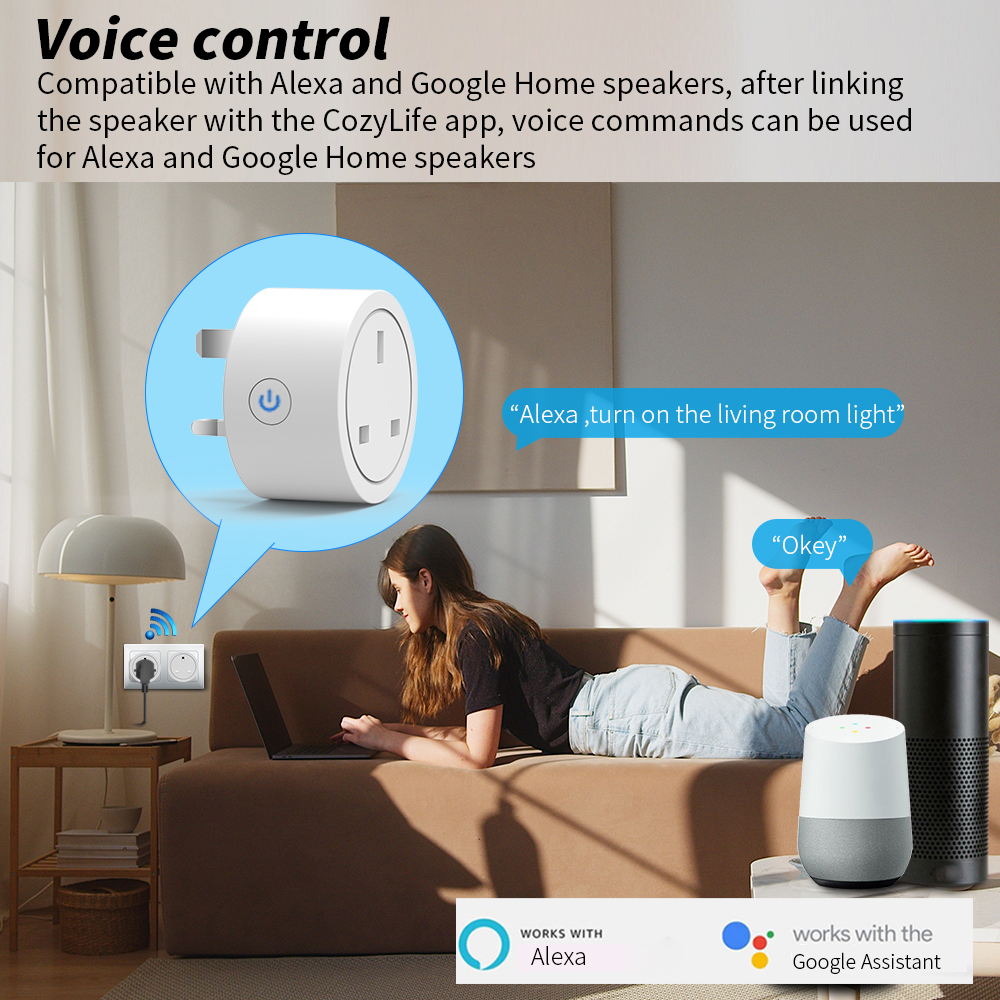 WiFi Smart Socket 16A UK plug  – Smart Home Or Smart Home Bewertung und Preis