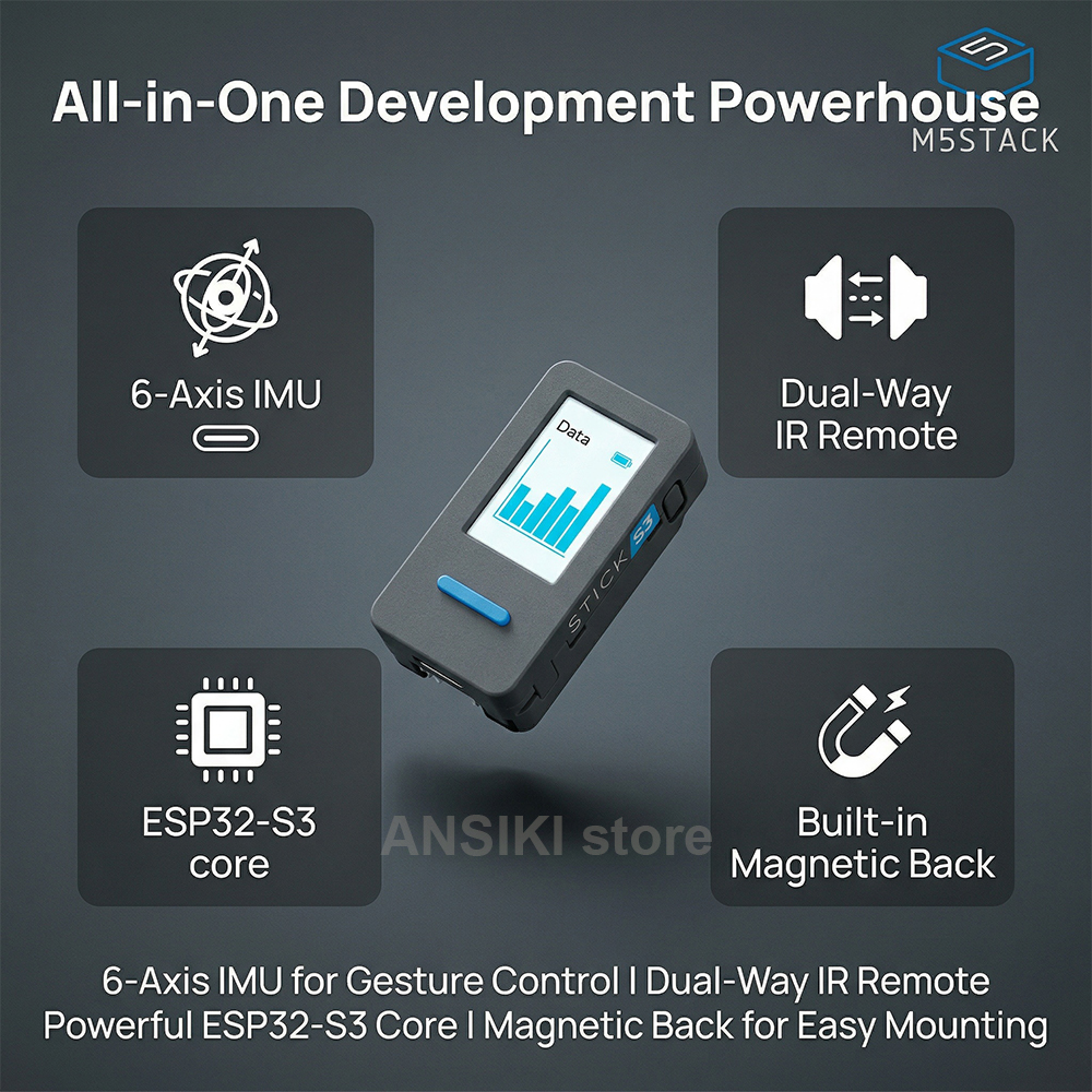 M5Stack M5StickS3 ESP32-S3 IoT – Smart Home Control Panel Bewertung und Preis
