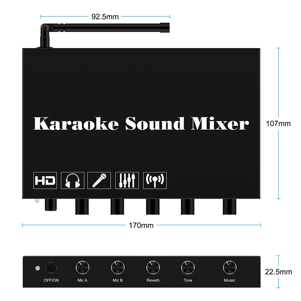 HDMI Karaoke Player Mixer Home – Smart Home Theater Bewertung und Preis