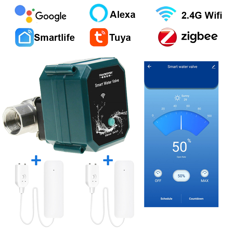 Tuya Zigbee Wifi Valve 0% To 1 – Smart Home Google Assistant Bewertung und Preis