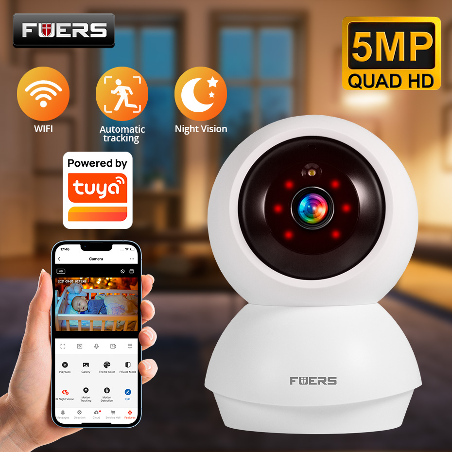 Fuers 5MP WiFi Camera Home Ind – Smart Home Windows App Bewertung und Preis