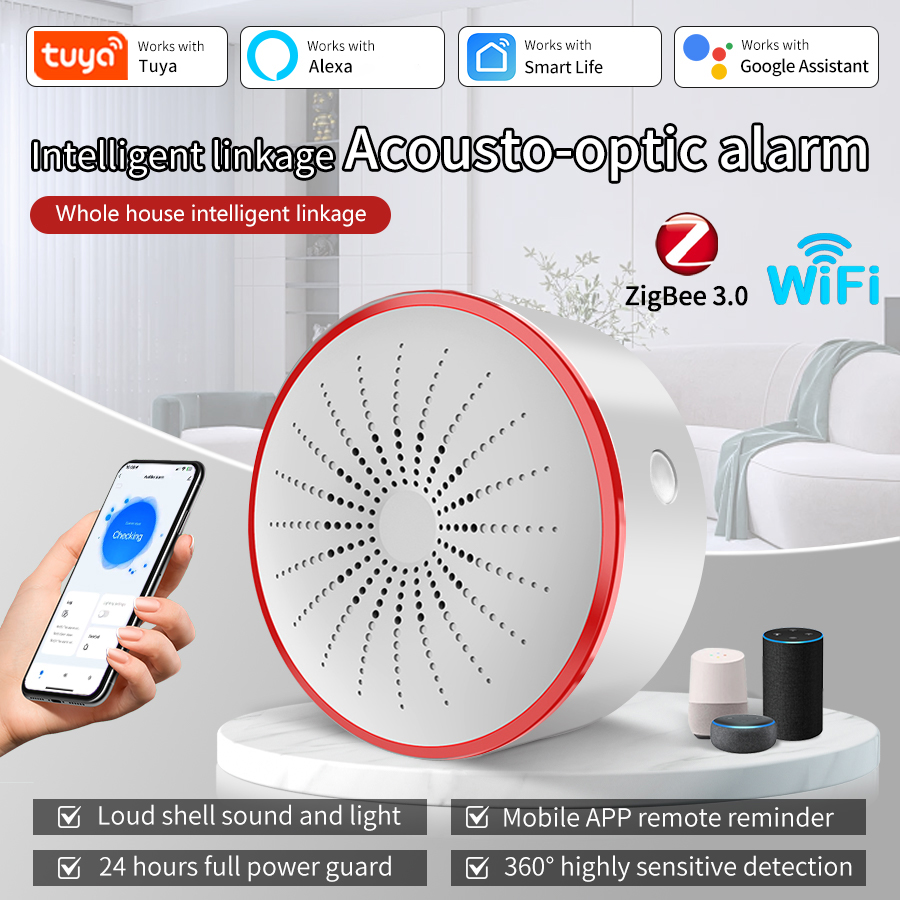 Tuya WiFi ZigBee Smart Alarm S – Smart Home Theater Bewertung und Preis
