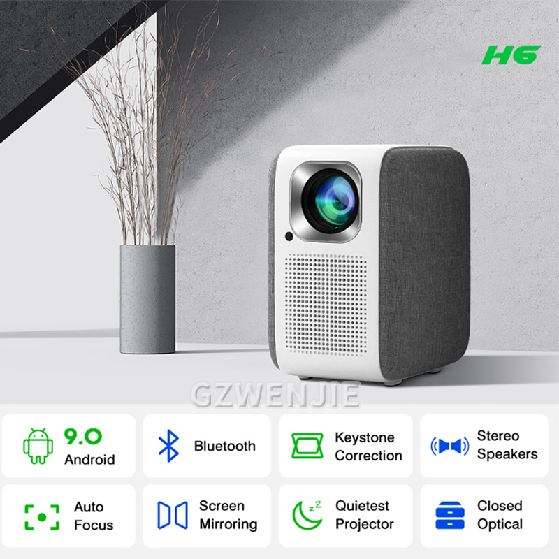 H6 Mini Projector LED 1080P Fu – Smart Home Theater Bewertung und Preis