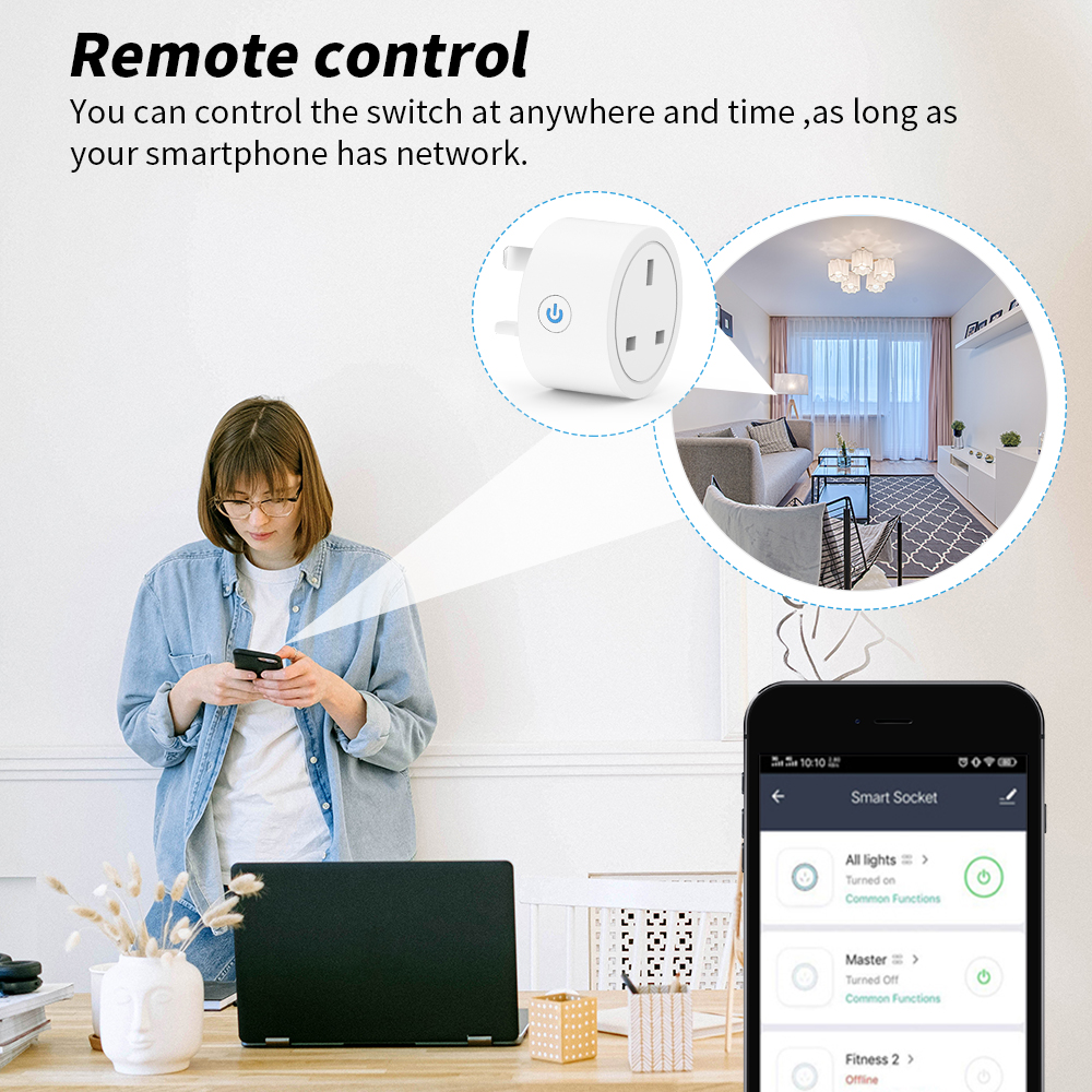 20A Tuya WiFi Smart UK Plug So – Smart Home Or Smart Home Bewertung und Preis