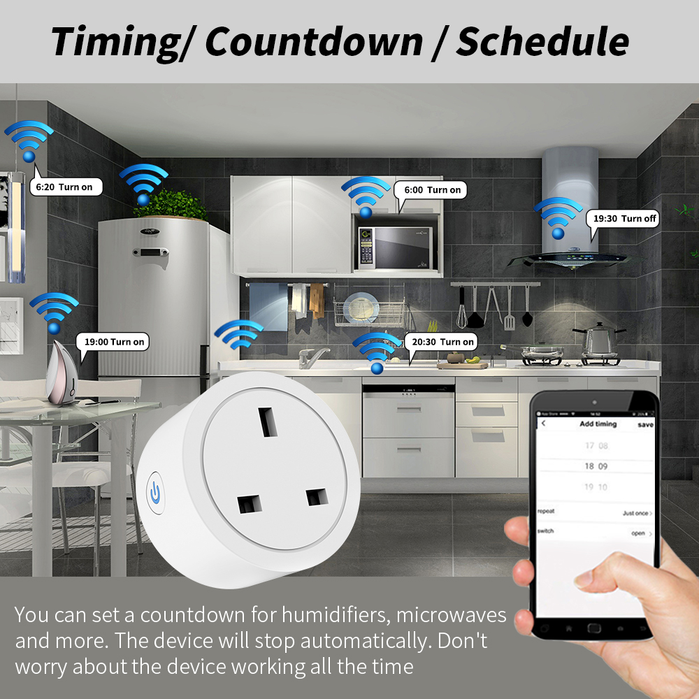 20A Tuya WiFi Smart UK Plug So – Smart Home Or Smart Home Bewertung und Preis
