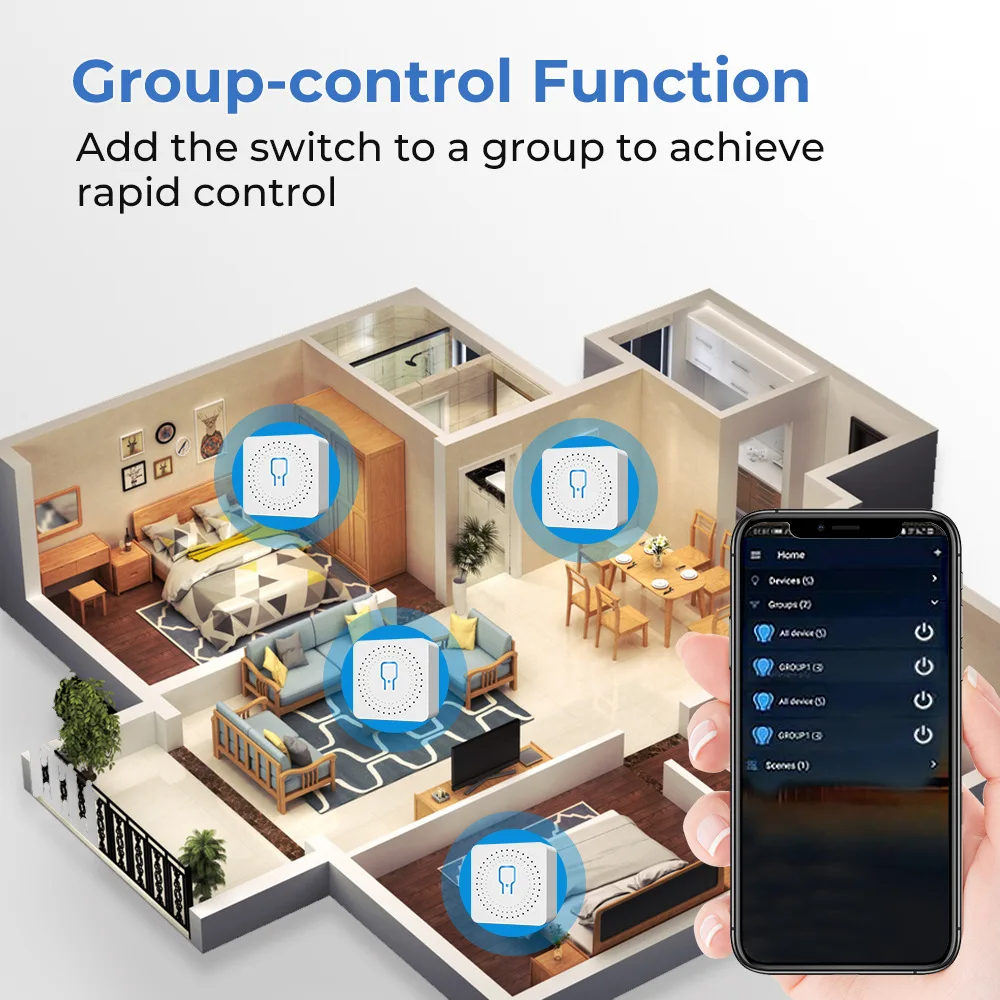 For Tuya Mini Smart WiFi Switc – Smart Home Google Assistant Bewertung und Preis