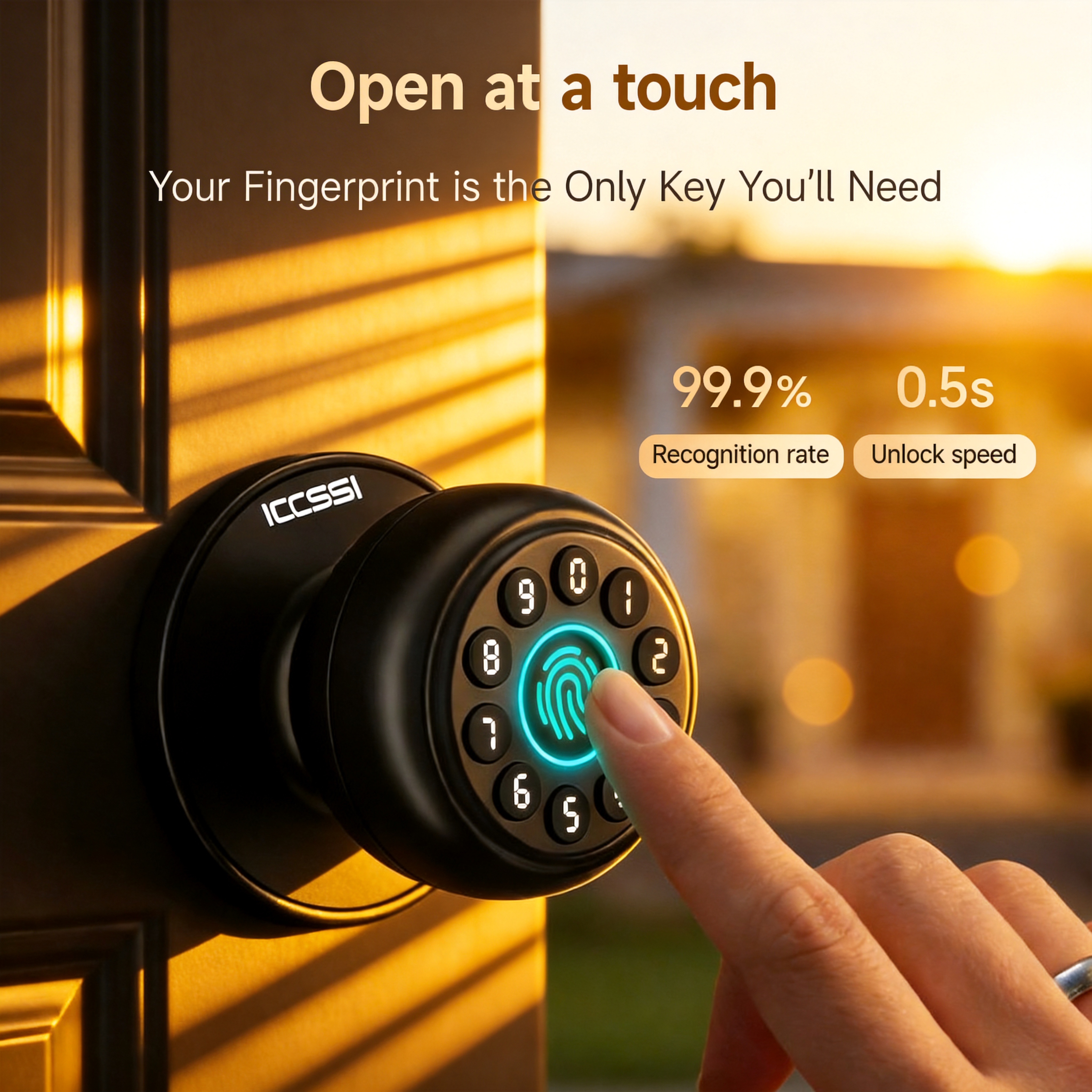 ICCSSI K10CPLUS Smart Lock Tuy – Airbnb Smart Home Bewertung und Preis