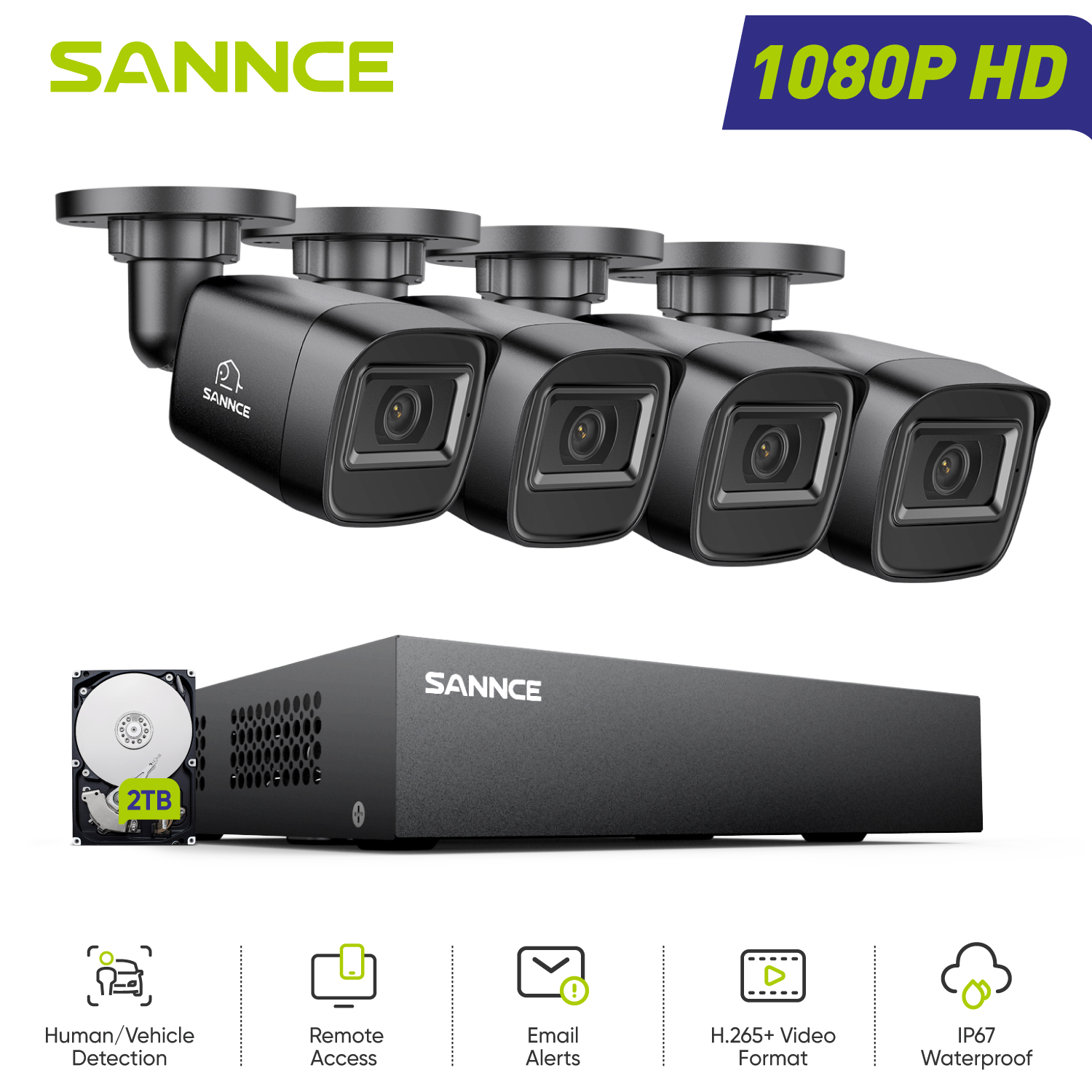 SANNCE 1080P Security Camera S – Smart Home Cctv Camera Bewertung und Preis