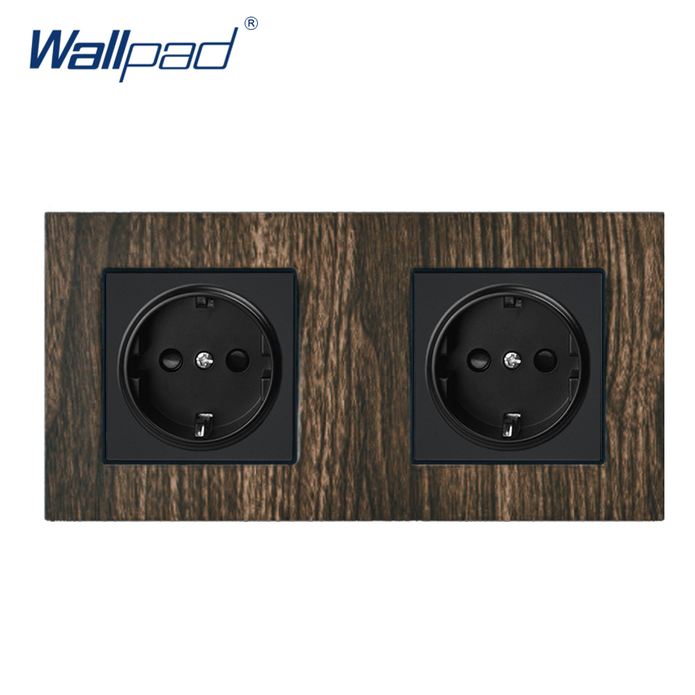 Wood Design EU Socket Wallpad  – Smart Home Or Smart Home Bewertung und Preis