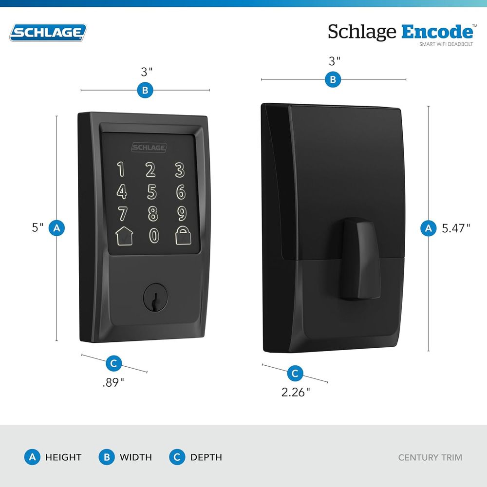 Encode Smart Wi-i Deadbolt Loc – Airbnb Smart Home Bewertung und Preis