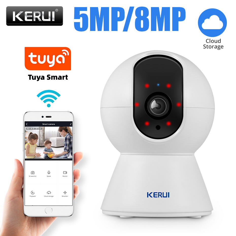 KERUI 8MP/5MP 4K WiFi IP Camer – Smart Home Windows App Bewertung und Preis