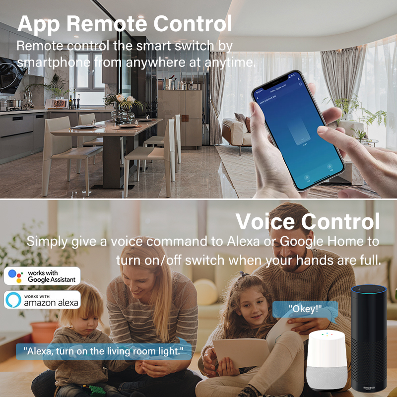 Tuya WiFi Smart Switch Module  – Smart Home Google Assistant Bewertung und Preis