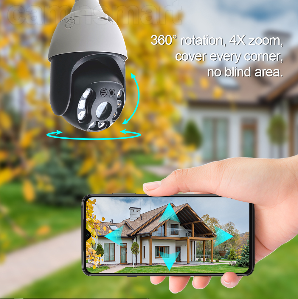 Camnsmart Tuya 5MP Alexa Wifi  – Smart Home Cctv Camera Bewertung und Preis
