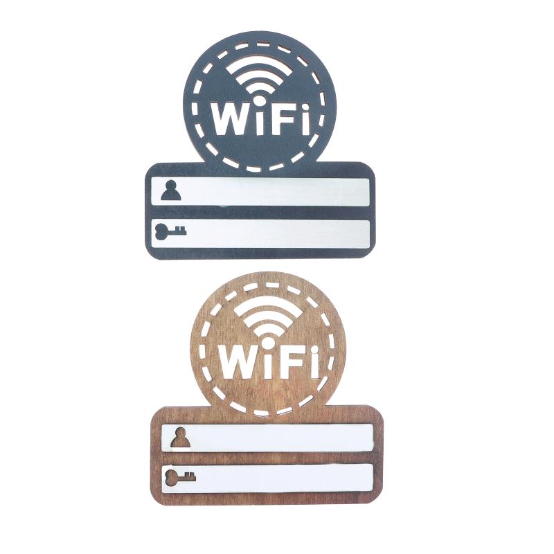 Wooden WiFi Password Sign Wall – Airbnb Smart Home Bewertung und Preis