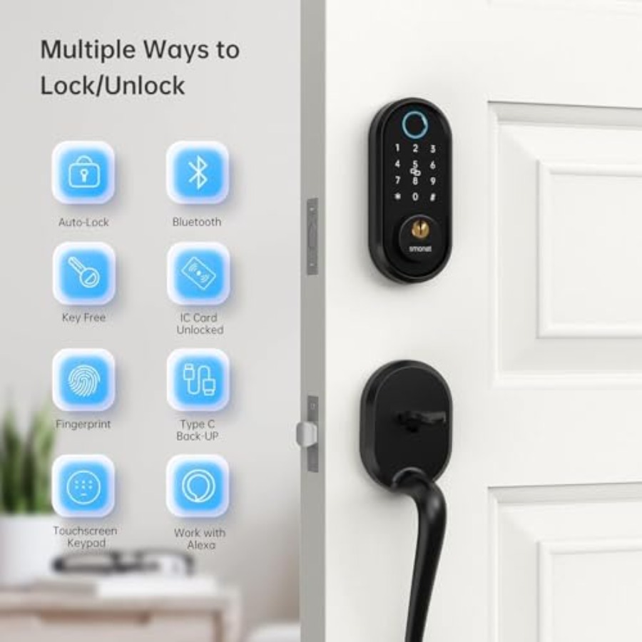 Smart Fingerprint Keyless Entr – Airbnb Smart Home Bewertung und Preis