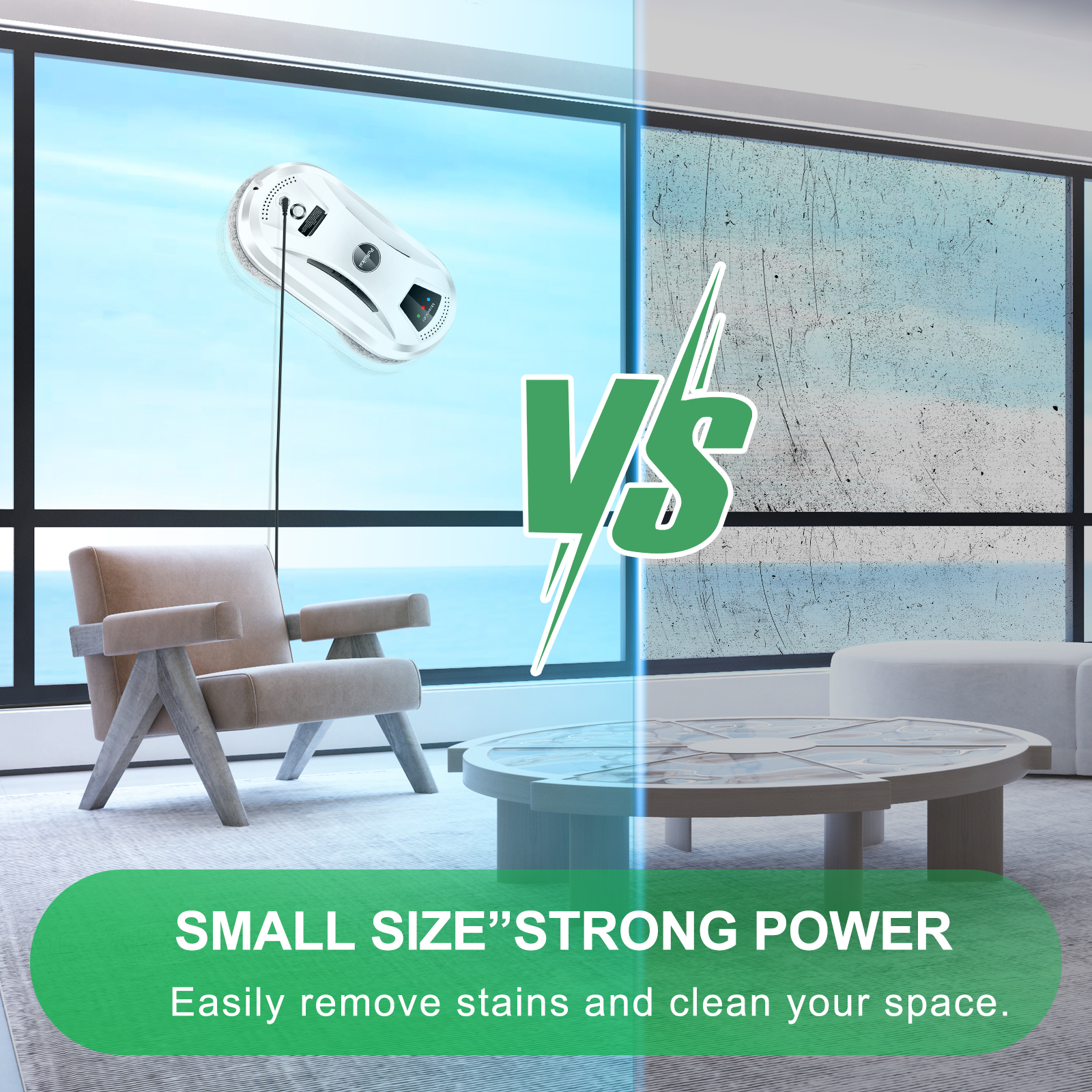 PuRuiKai Home Window Cleaning  – Vacuum Cleaner Smart Home Bewertung und Preis