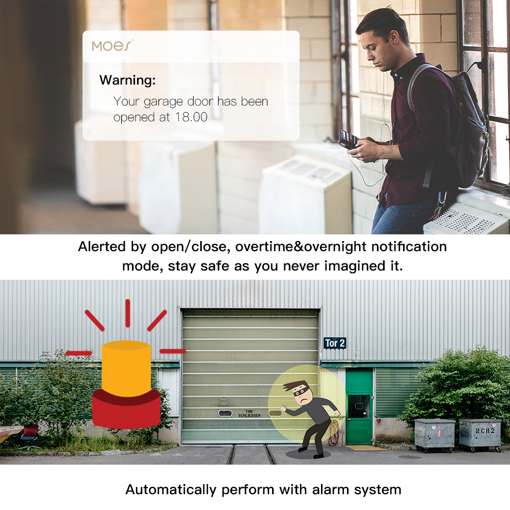 MOES Tuya WiFi Smart Garage Do – Smart Home Control Panel Bewertung und Preis