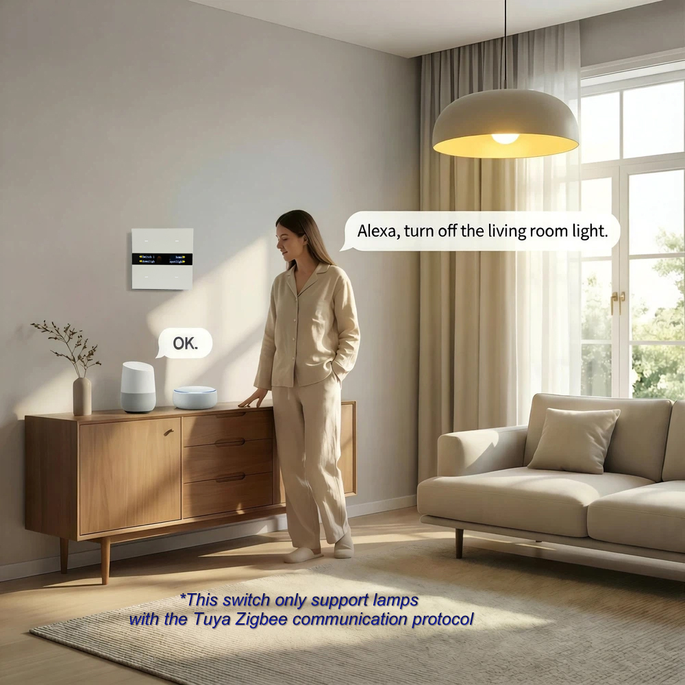 M8 pro Zigbee smart switch pan – Smart Home Control Panel Bewertung und Preis