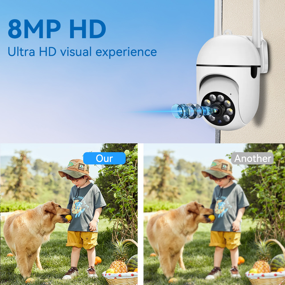 8MP 2.4G Wifi IP CCTV Camera C – Smart Home Windows App Bewertung und Preis