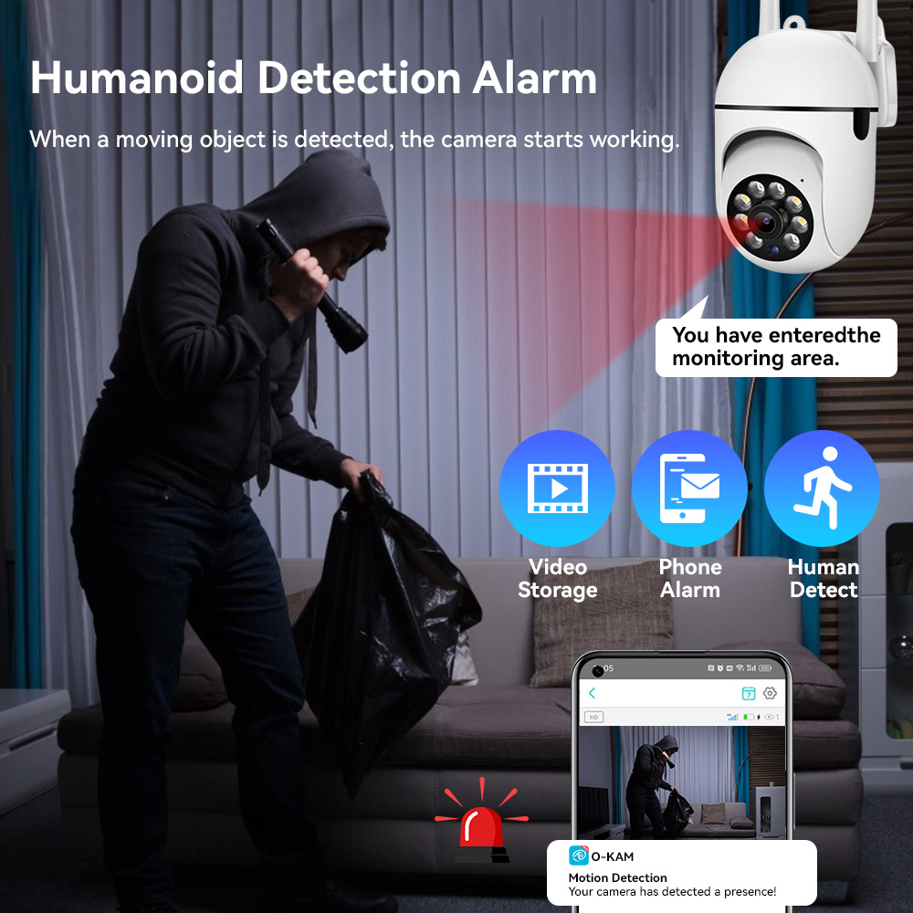 8MP 2.4G Wifi IP CCTV Camera C – Smart Home Windows App Bewertung und Preis