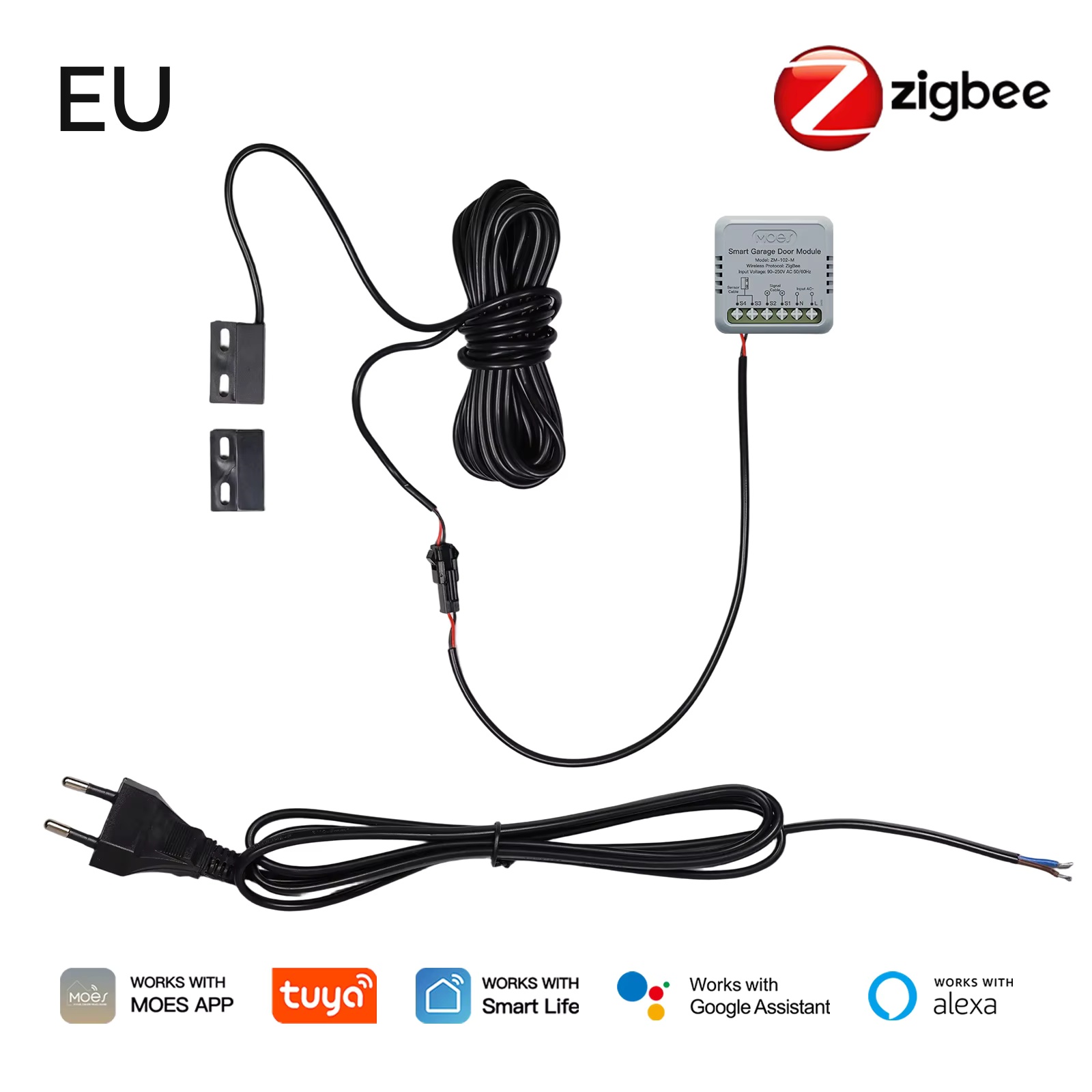 MOES Zigbee Garage Door Contro – Smart Home Google Assistant Bewertung und Preis
