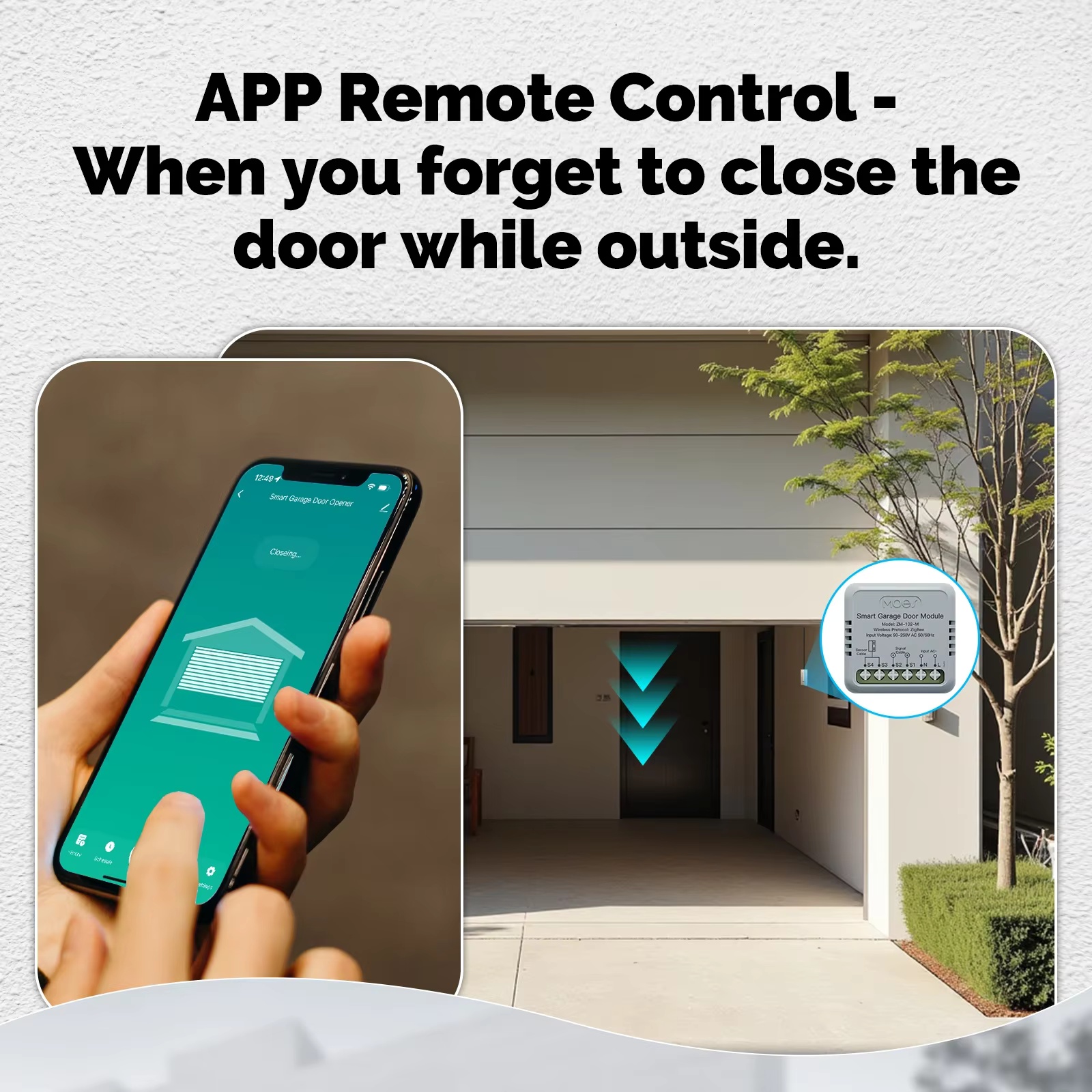MOES Zigbee Garage Door Contro – Smart Home Google Assistant Bewertung und Preis