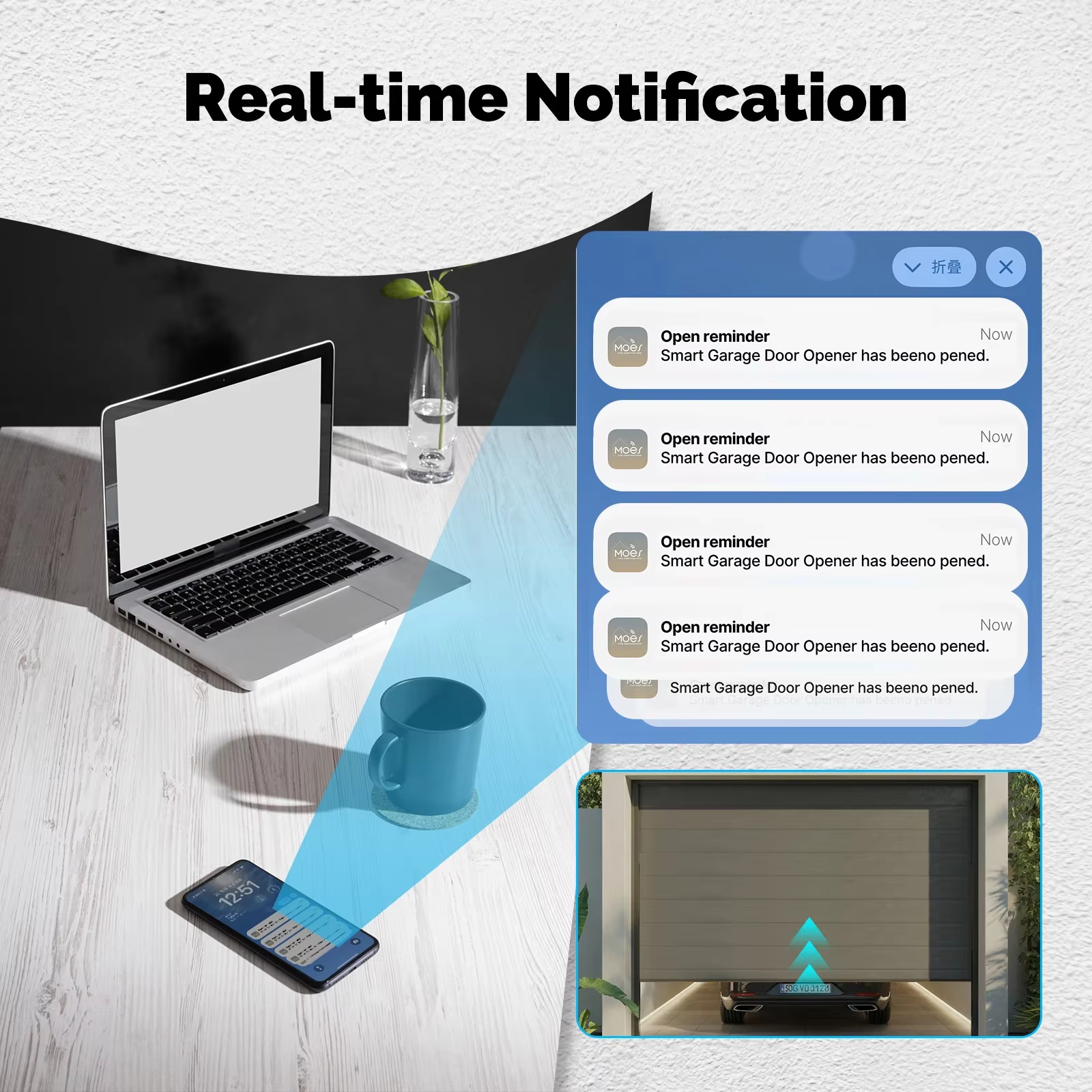 MOES Zigbee Garage Door Contro – Smart Home Google Assistant Bewertung und Preis