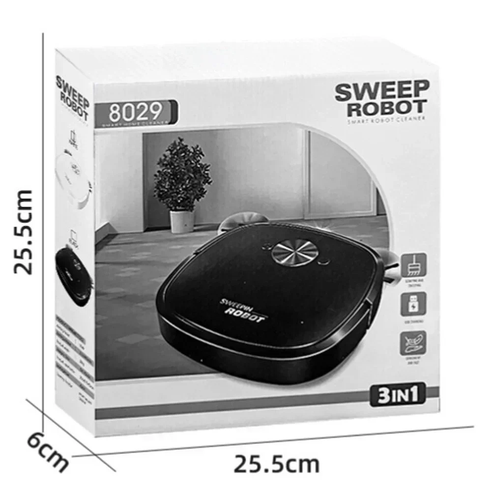 1pcs USB Charging Robot Vacuum – Vacuum Cleaner Smart Home Bewertung und Preis