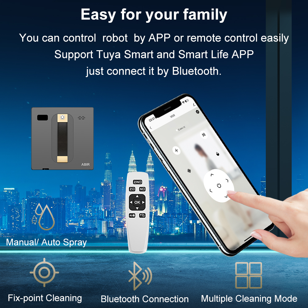 Robot Window cleaner ABIR WD8, – Vacuum Cleaner Smart Home Bewertung und Preis