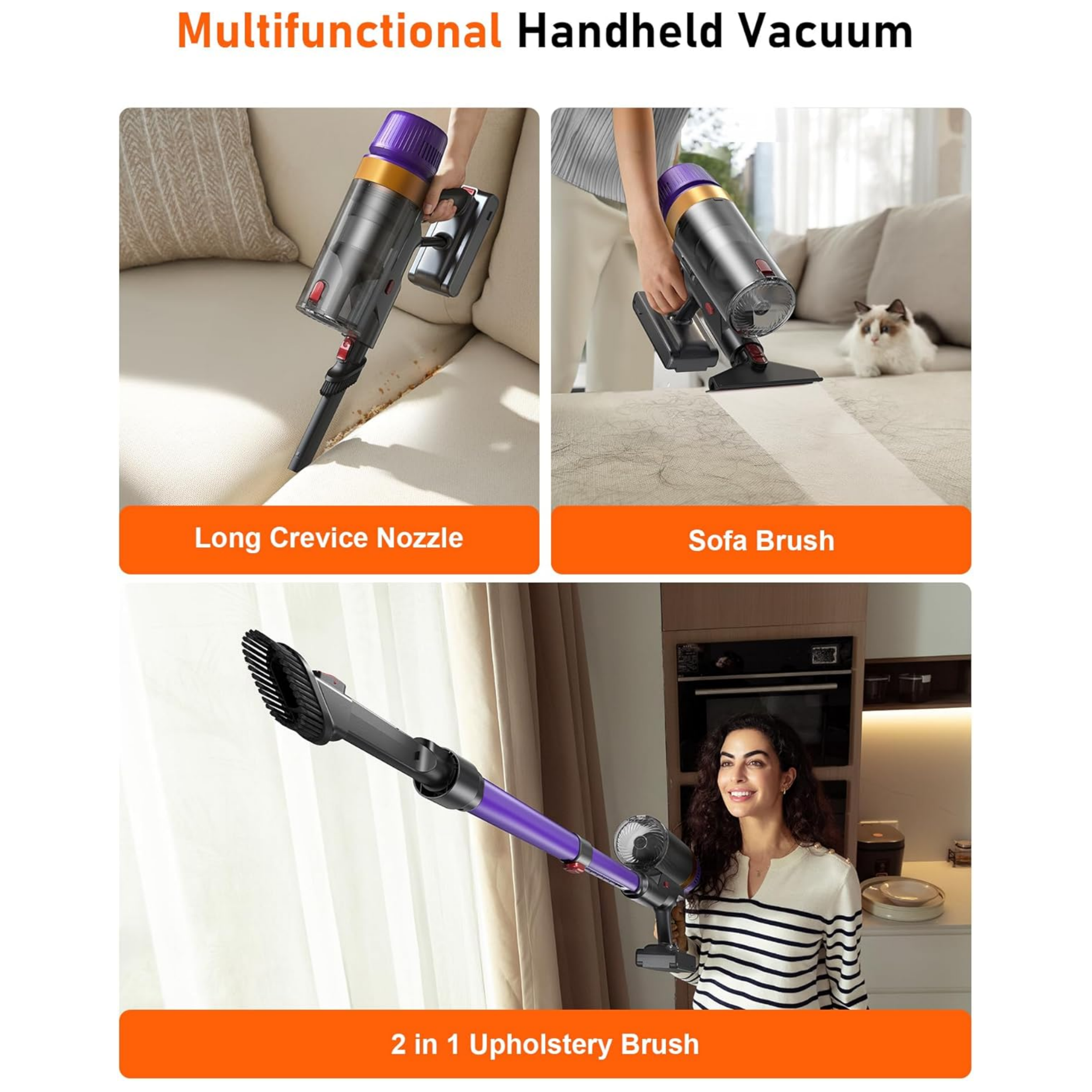 Cordless Vacuum Cleaner, Upgra – Vacuum Cleaner Smart Home Bewertung und Preis