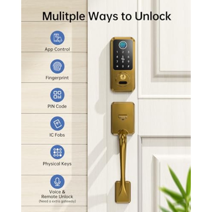 Keyless Entry Door Lock Smart  – Airbnb Smart Home Bewertung und Preis