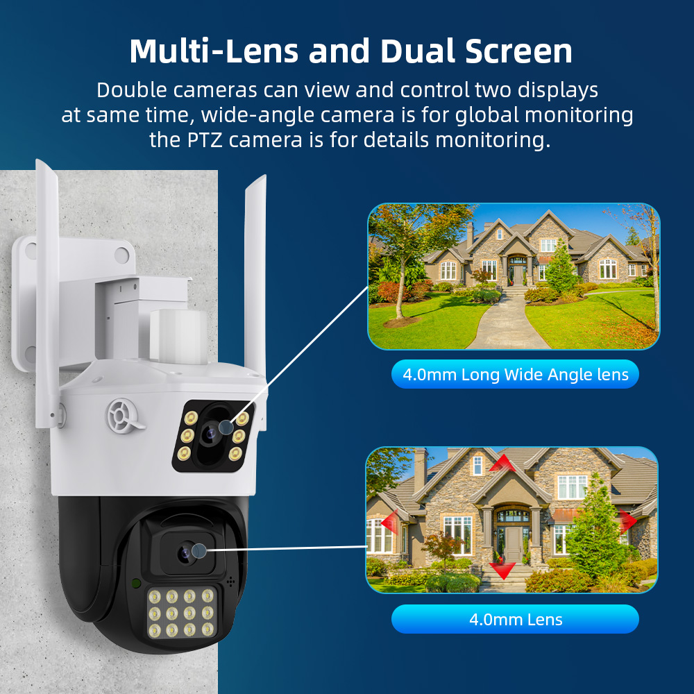 6MP 1296P iCsee APP Dual Lens  – Smart Home Windows App Bewertung und Preis