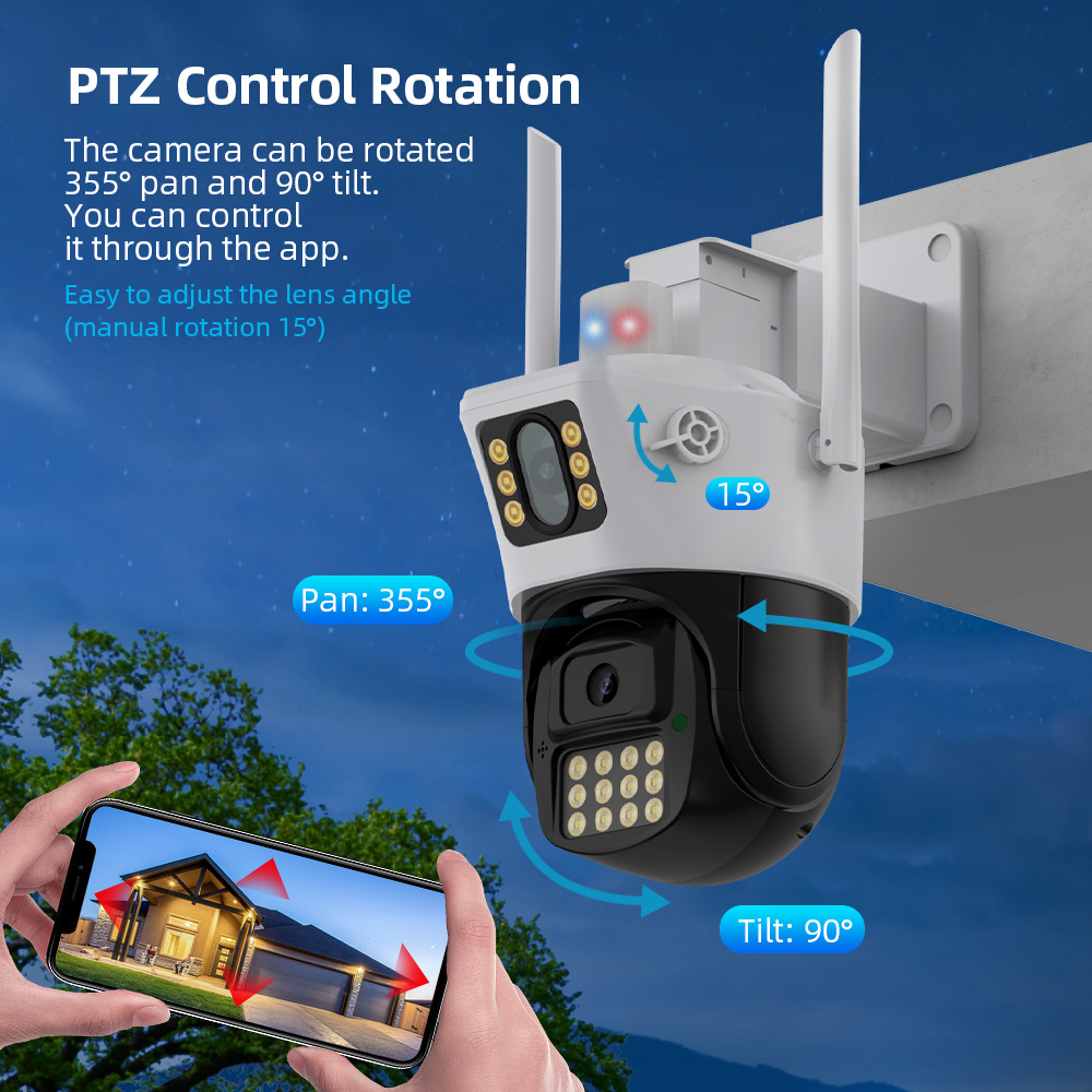 6MP 1296P iCsee APP Dual Lens  – Smart Home Windows App Bewertung und Preis